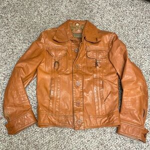 Vintage 70s leather jacket